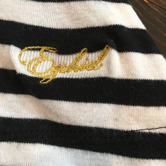 Ezekiel Striped halter summer dress with tie at waist - Picture 4 of 4